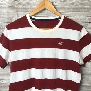 Retro 70s striped Hollister T shirt
